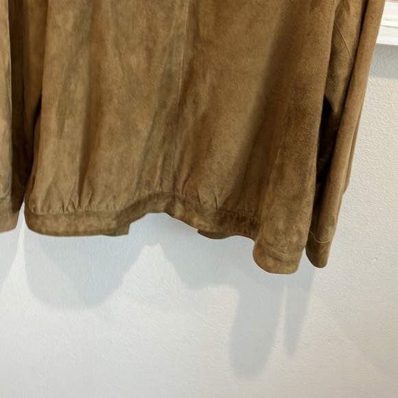 Vintage soft leather jacket w/ lining - Picture 6 of 10